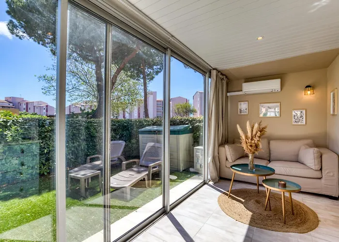 Rez De Jardin Climatise *